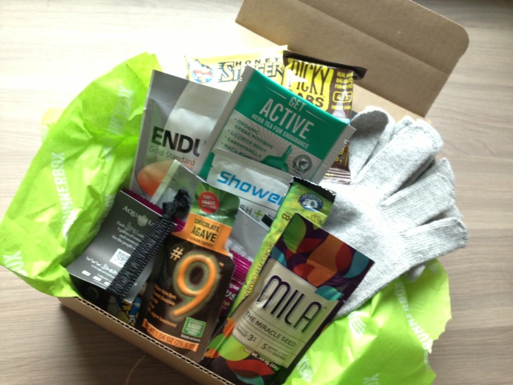 Runner Box Review Monthly Fitness Subscription Box March 2013 My