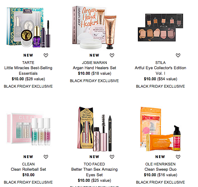 Black Friday Deal 10 Sephora Beauty Kits & Free Sample Bag My