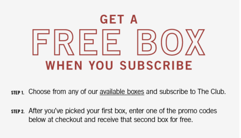 pop in a box promo codes