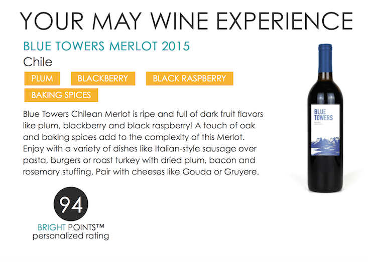 Bright Cellars Wine Subscription Review May 2016 My Subscription