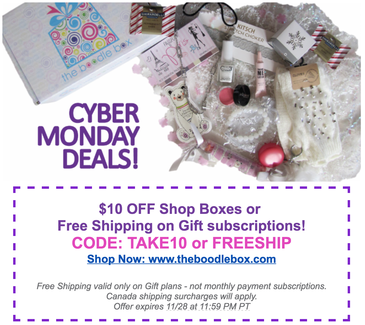 toy box cyber monday