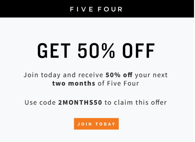 Five Four Club Subscription Review + First Box For $20 – November 2017 Online, you can include a referral offer and code as part of the follow-up email you send once the product is delivered. By following these five simple steps to a retail referral program, you can create a snowball effect that will really heat up your sales.