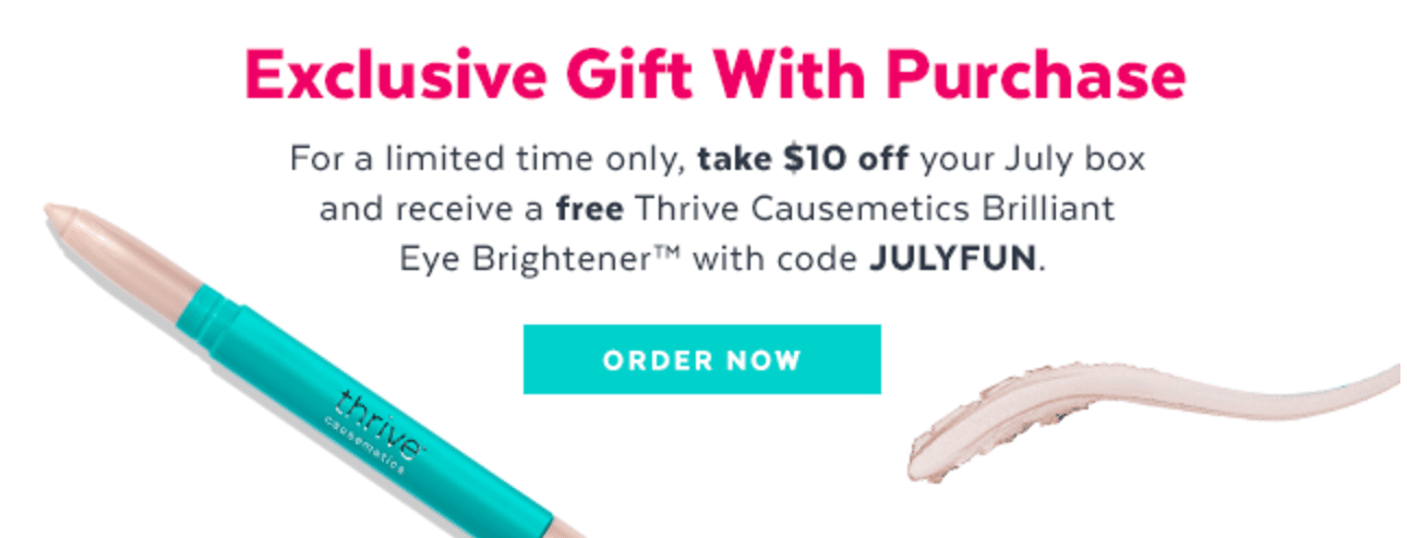 Thrive causemetics coupon code