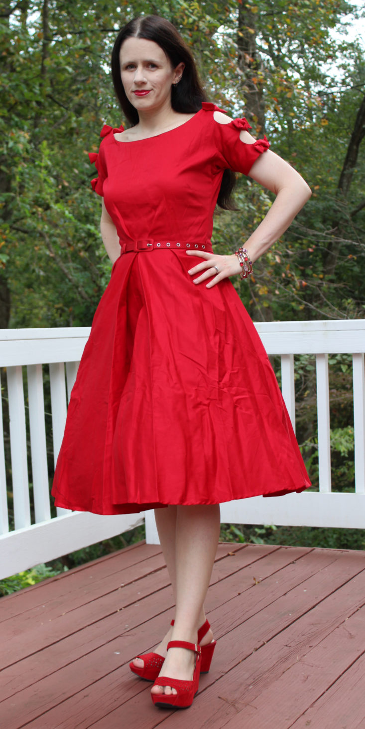 Unique Vintage: Dress of The Month Club Review - October 2017 | MSA