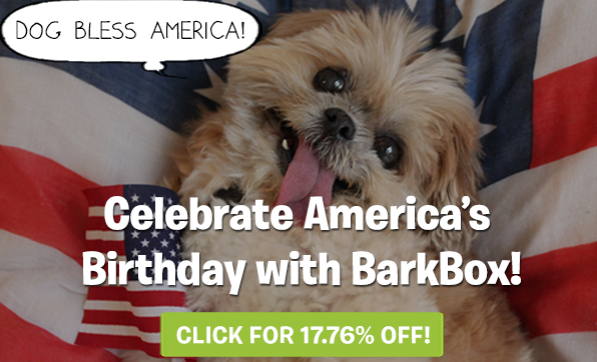 3 Days Only - 17.76% Off Any BarkBox Subscription