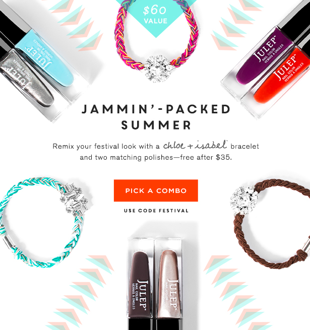 Free Julep Bracelet And Polish Set!