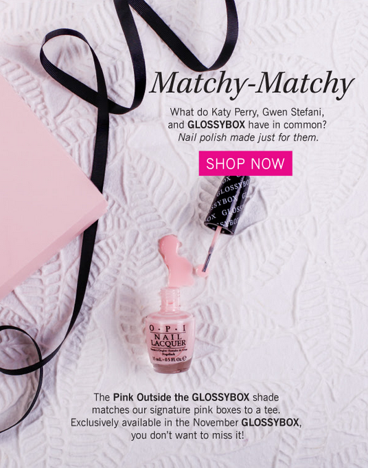 GlossyBox November 2014 Spoiler & Coupon