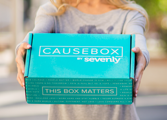 New Subscription Box from Sevenly: CauseBox Box