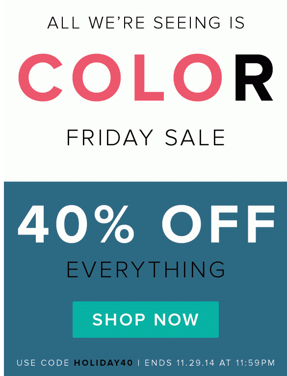 Darby Smart Black Friday Sale - 40% Off Everything