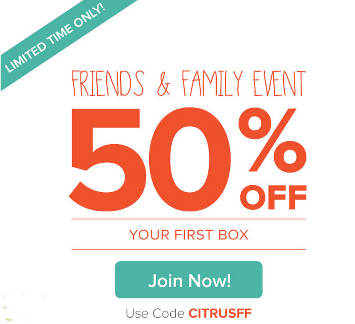 Citrus Lane Friends and Family Offer!