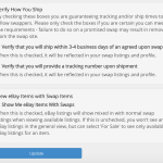 Swap Site Update – eBay Listings Live + Feature Request Added