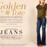 This Weekend Only – Free Top + Belt with Golden Tote Jeans!
