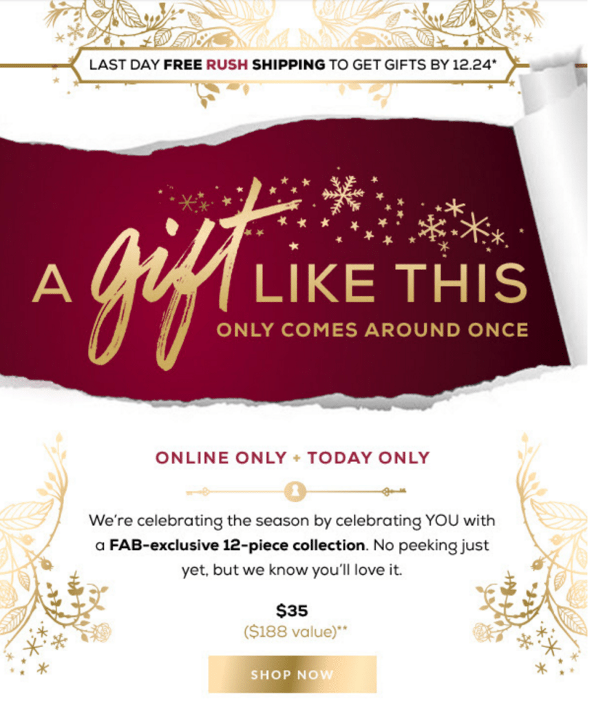Today Only Bare Minerals Mystery Box Coupon Code Msa Screen Shot 2017 12 19 At 11 51 20 Am