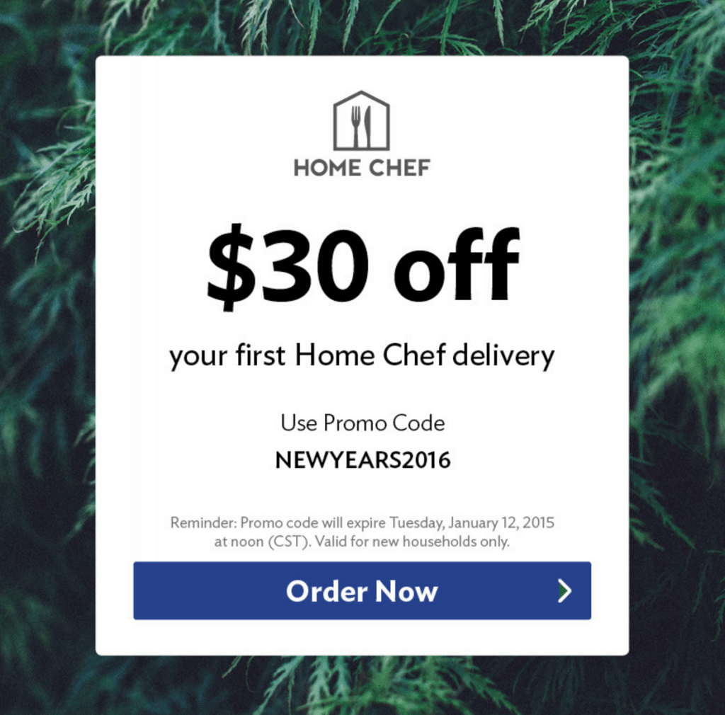 delivery chef coupon code