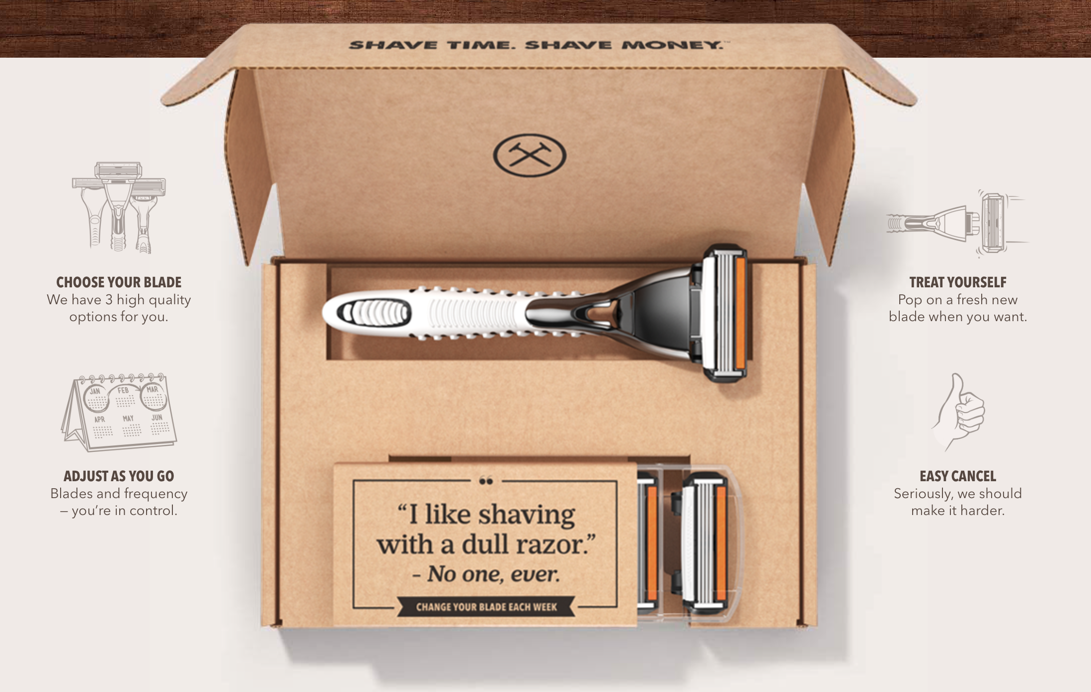 Dollar Shave Club COUPON - First Month for $1! | MSA
