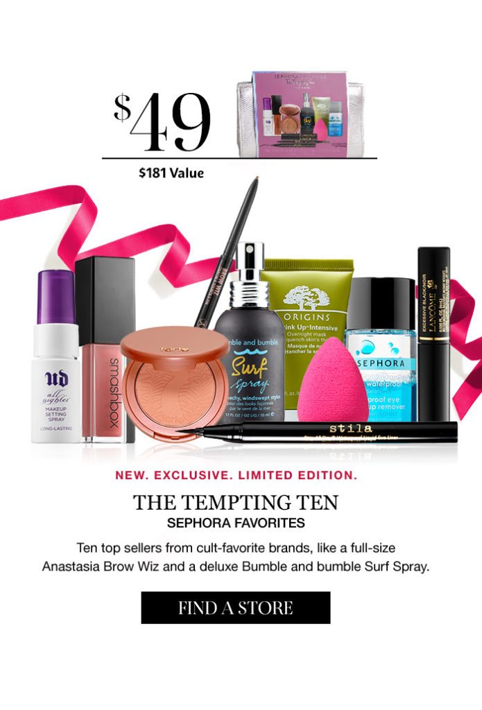 JC Penney Exclusive Sephora Favorites Kits Full Details! MSA