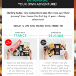 Try The World Deal – Choose Your First Box!