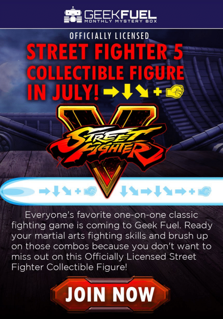 geek fuel july spoiler