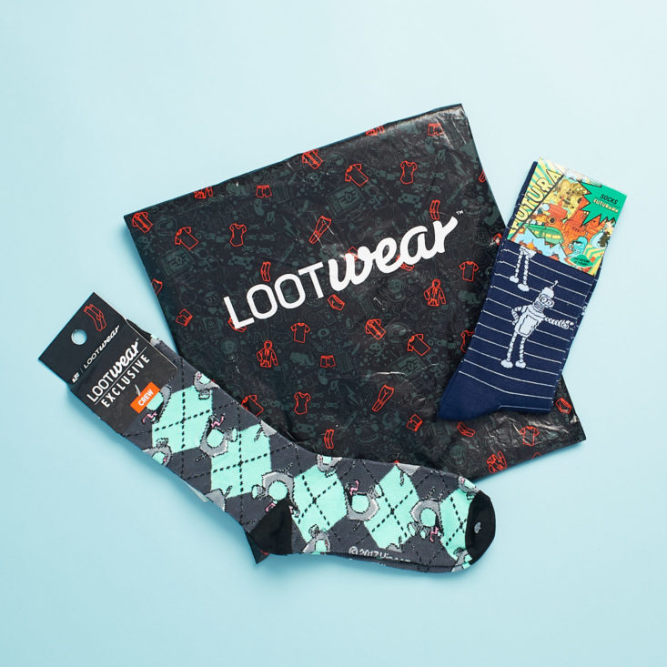 Loot Socks by Loot Crate are a great holiday gift for fangirls and fanboys on your list!