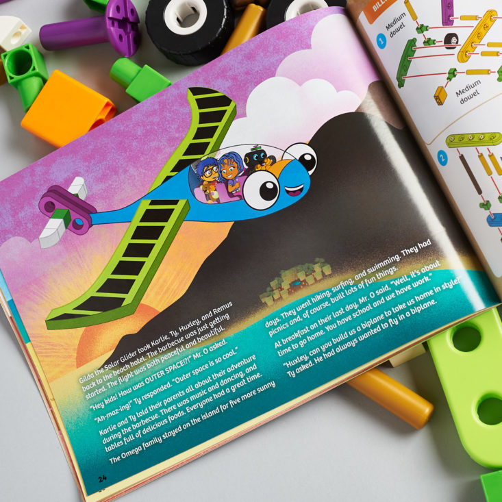 Amazon Kids STEM Toy October 2017 Review - Booklet