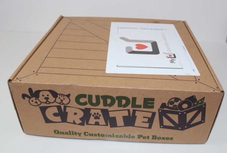 Cuddle Crate October 2017 Box