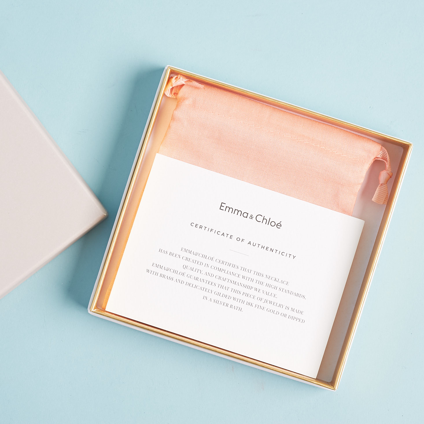 Packaging of Emma & Chloe Subscription Box - October 2017 