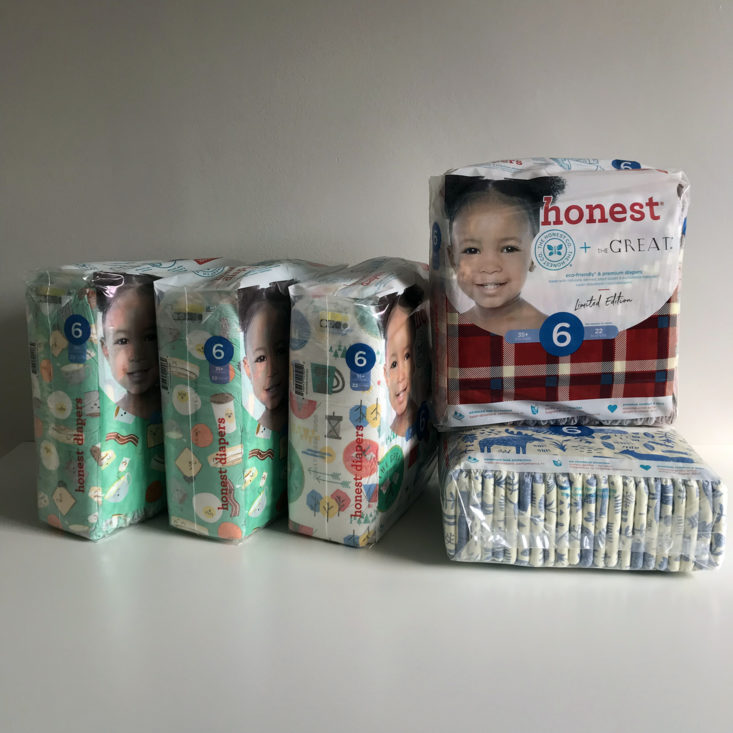 Honest Diapers Bundle October 2017 Review - Fall diapers