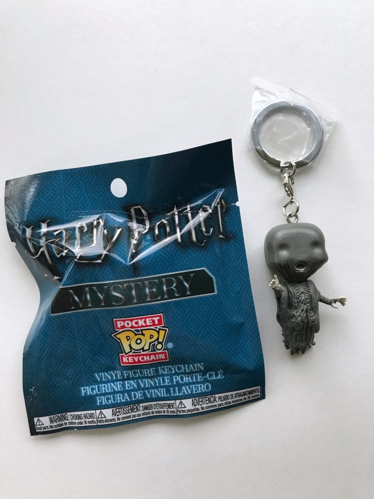 OwlCrate Jr October 2017 Witches and Wizards Keychain