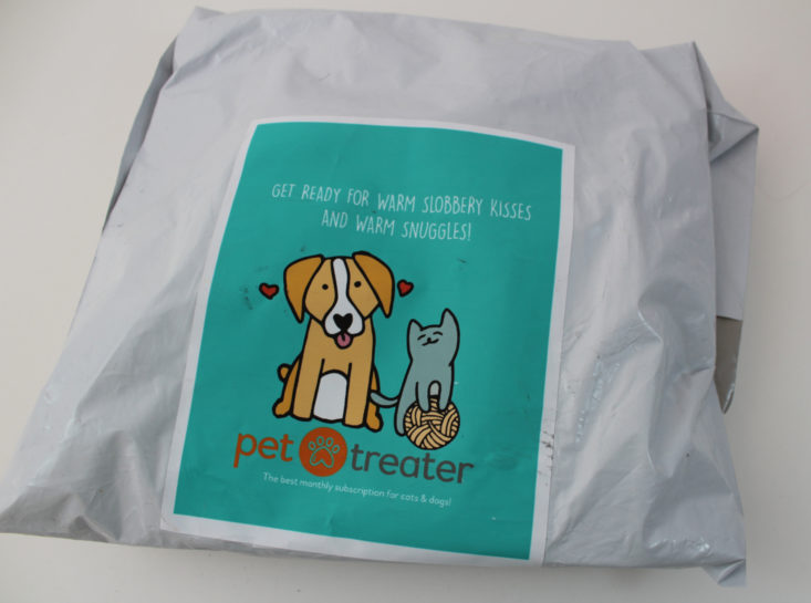 Pet Treater Cat October 2017 Envelope