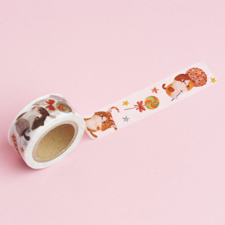 Cats with Sweets Washi Tape extended