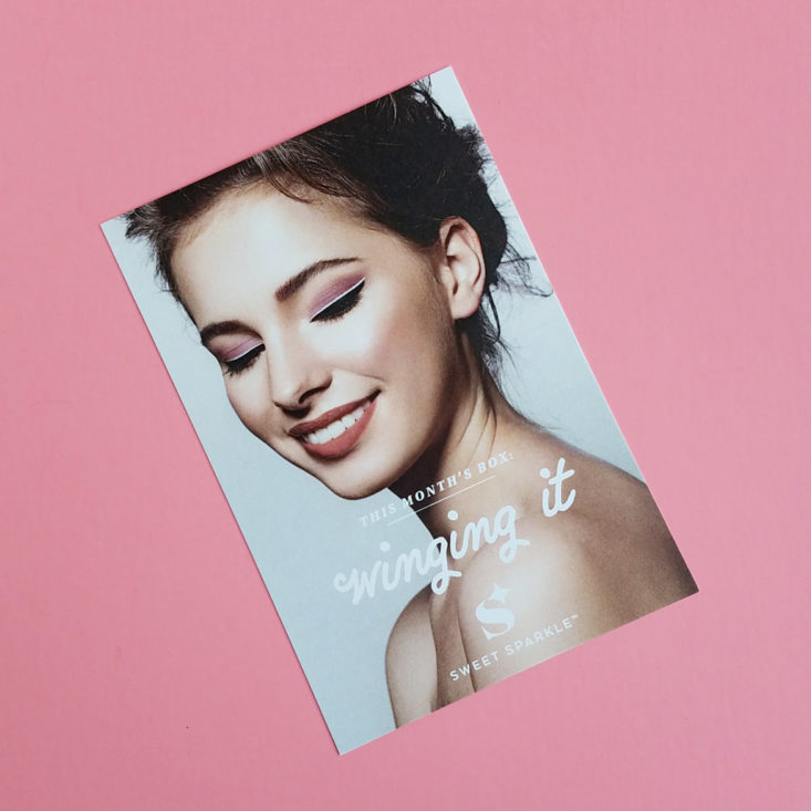 Sweet Sparkle September 2017 Makeup Subscription Box