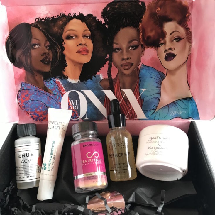 We Are OnyxBox October 2017 Women of Color Beauty Subscription Box