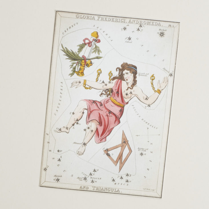 urania's mirror constellation card