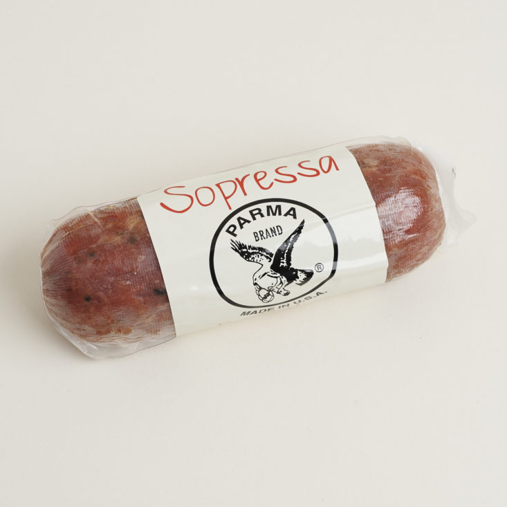 Picante Veneto Style Sopressa from Parma Sausage in package