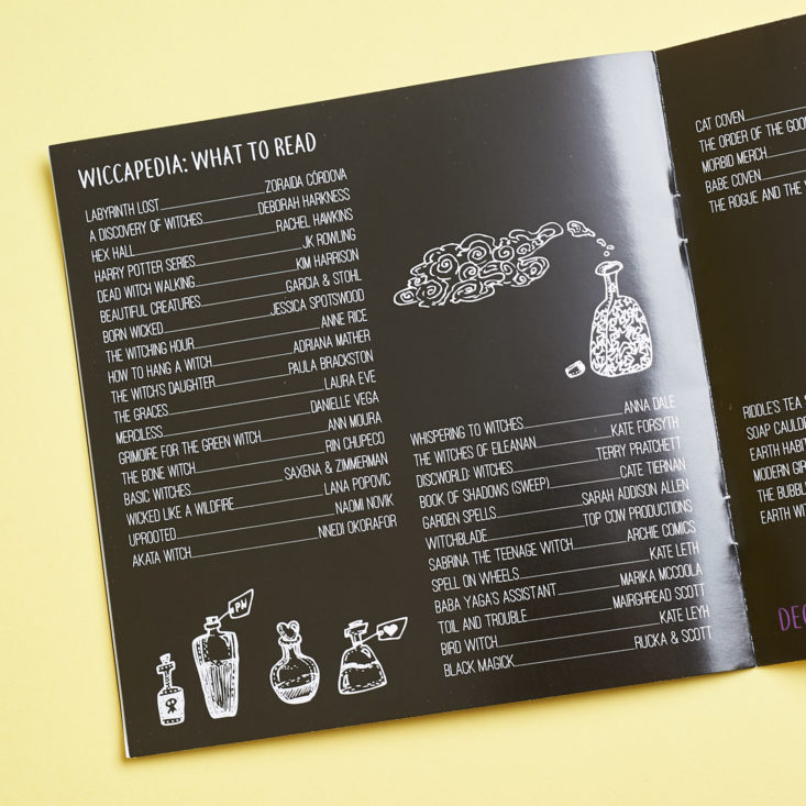 fanmail witch please info card for october 2017