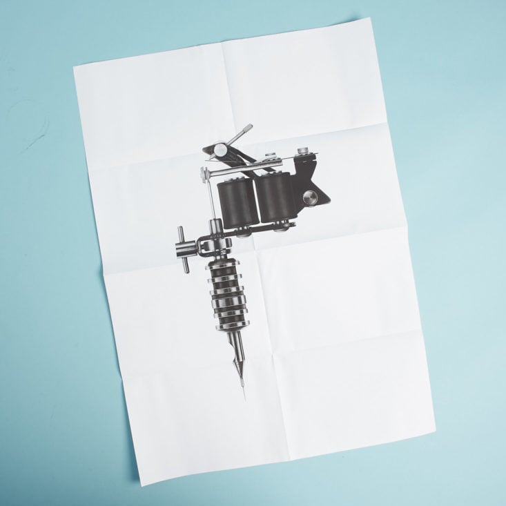 tattoo gun poster