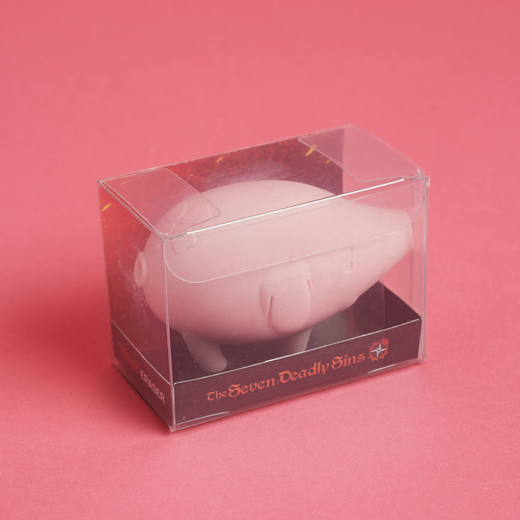 Seven Deadly Sins Pig Shaped Oversized Eraser