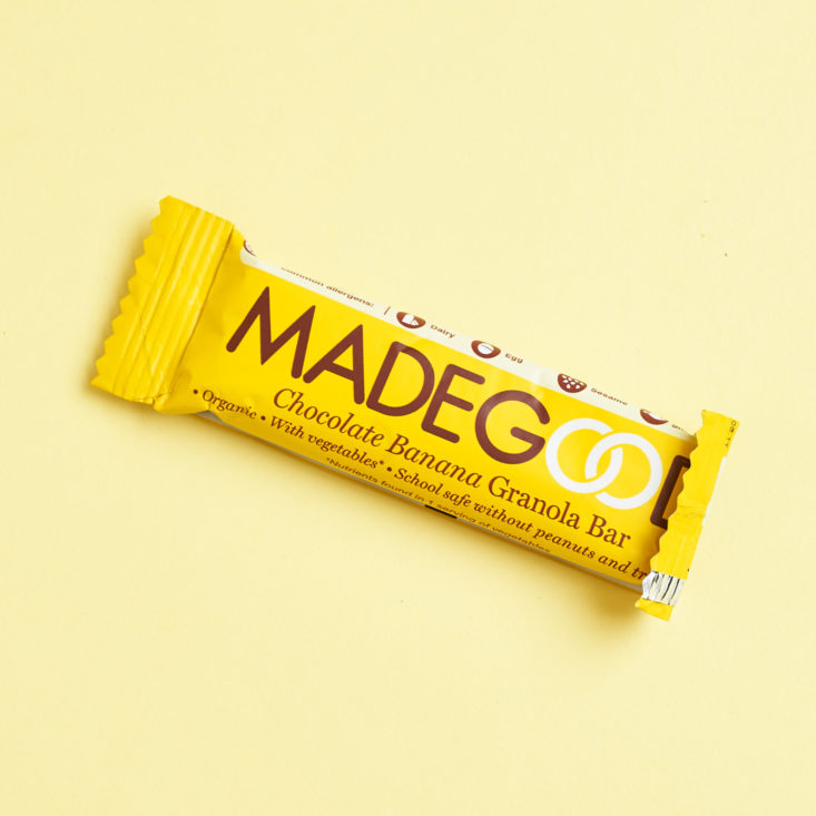 Madegood Chocolate & Banana Granola Bar