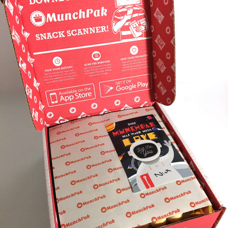 MunchPak Box November 2017 - 0002