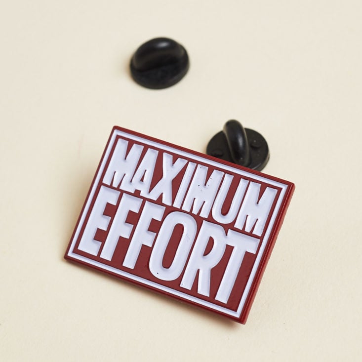 marvel quote enamel pin