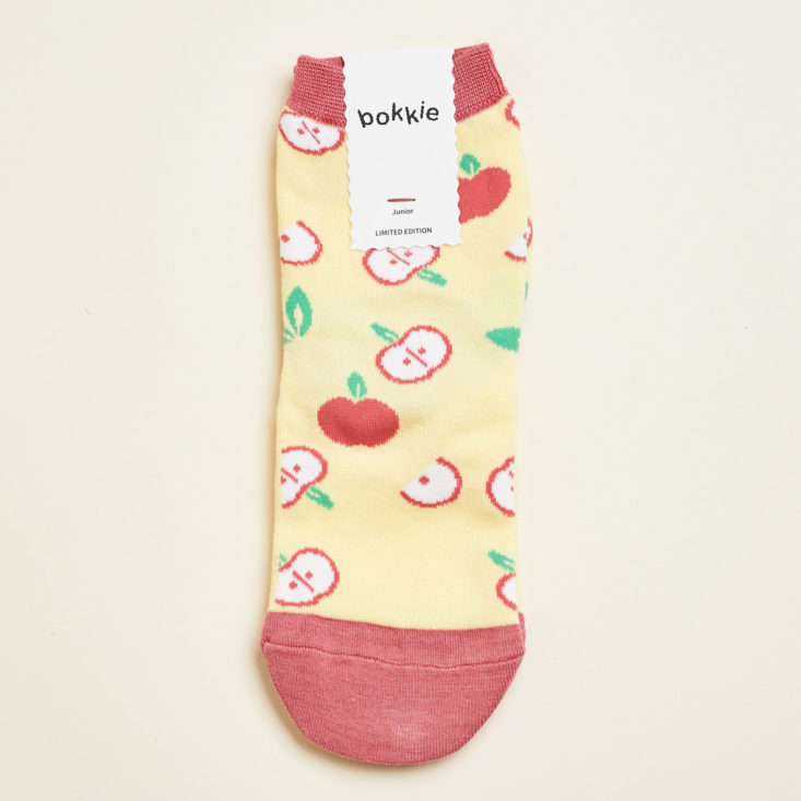 Junior's socks with Apple print from Bokkie