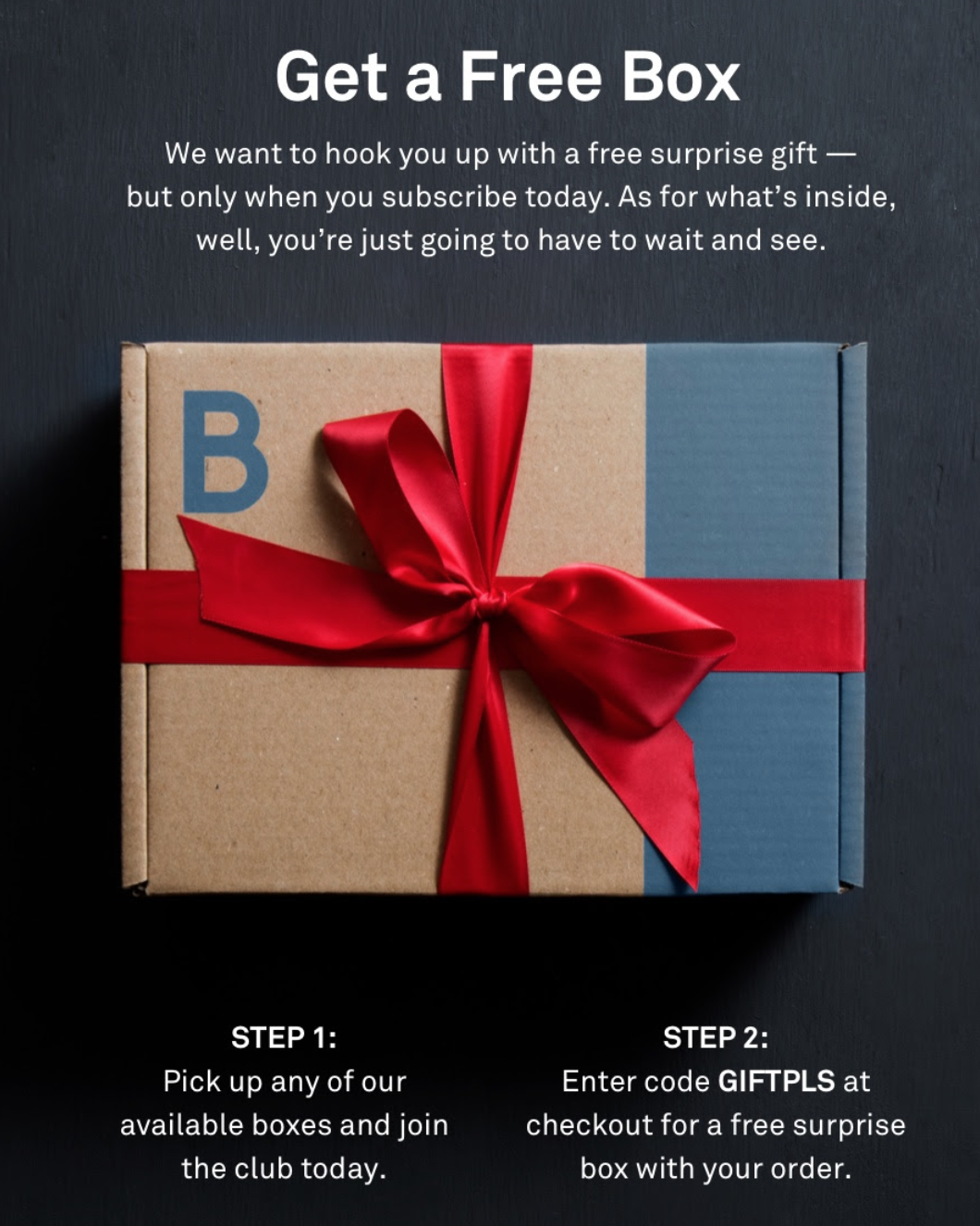 bespoke post free box