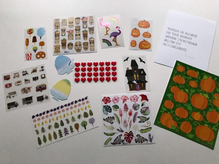 Stickermom Crafty October 2017 Review