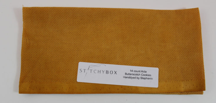 Stitchybox October 2017 Butterscotch Fabric
