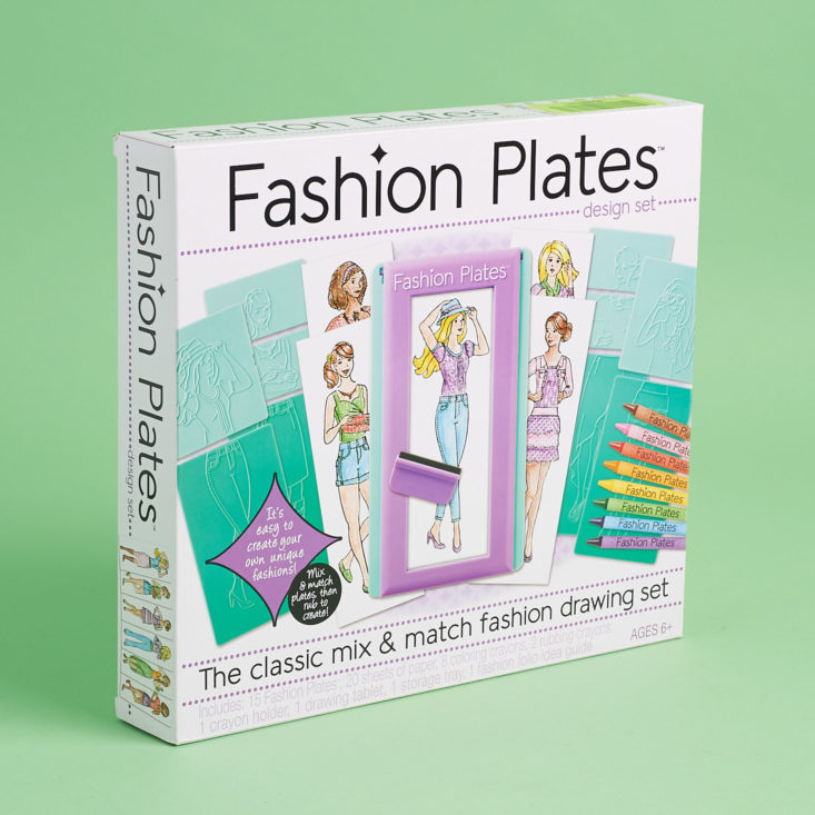 Fashion Plates Design Set Ages 6+
