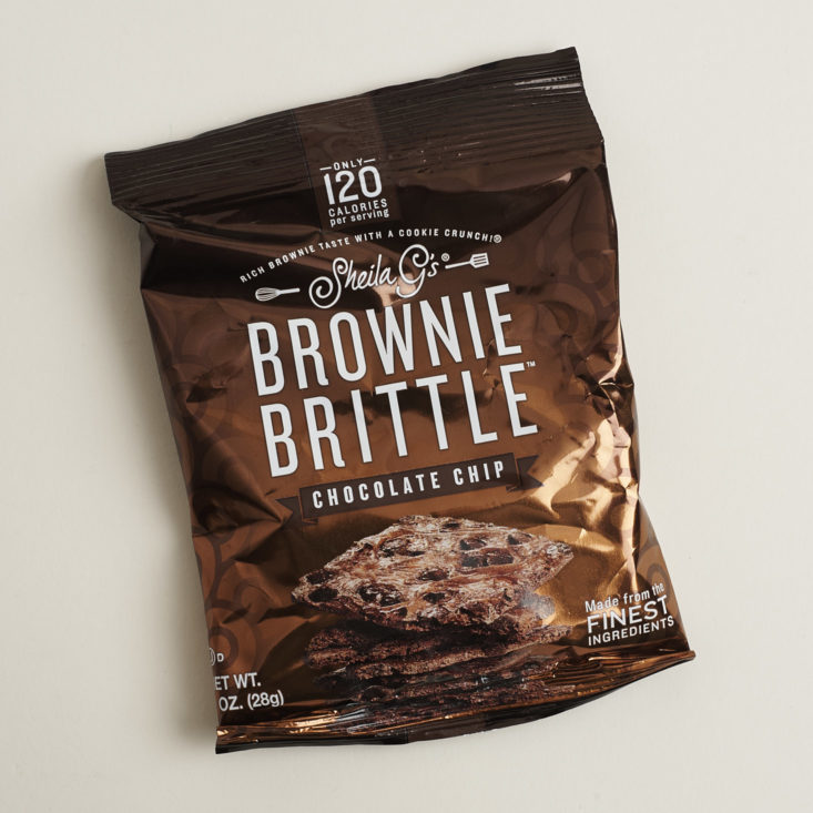 Sheila G's Browie Brittle package