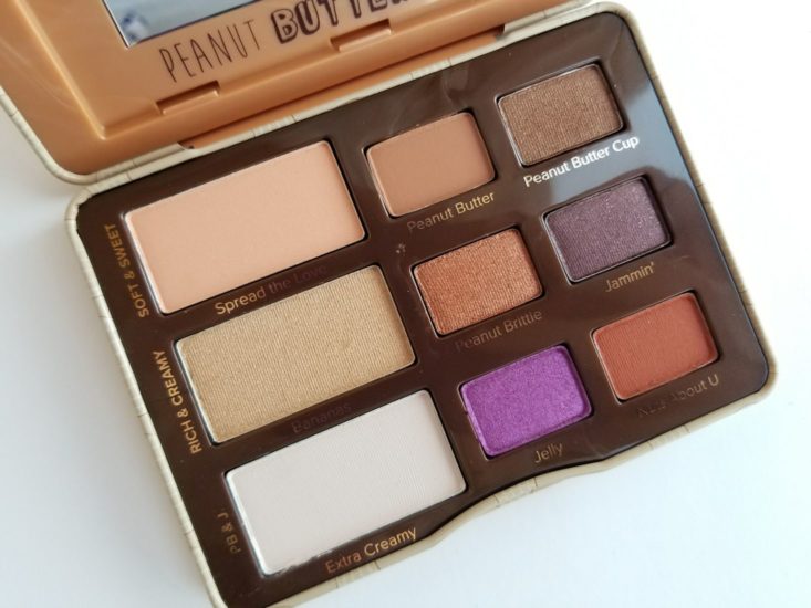 Too Faced Mystery Bag makeup palette closeup