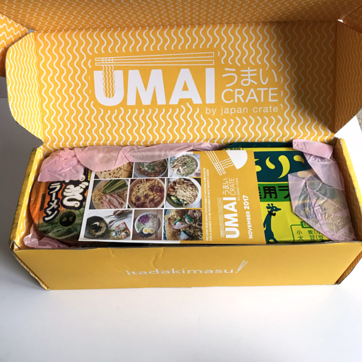 Umai Crate Box November 2017 - 0003