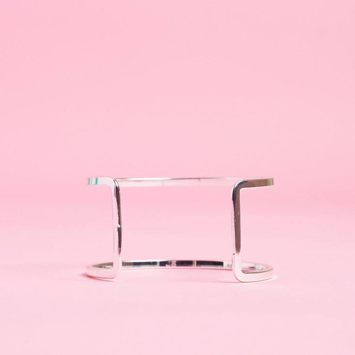 modern silver cuff bracelet