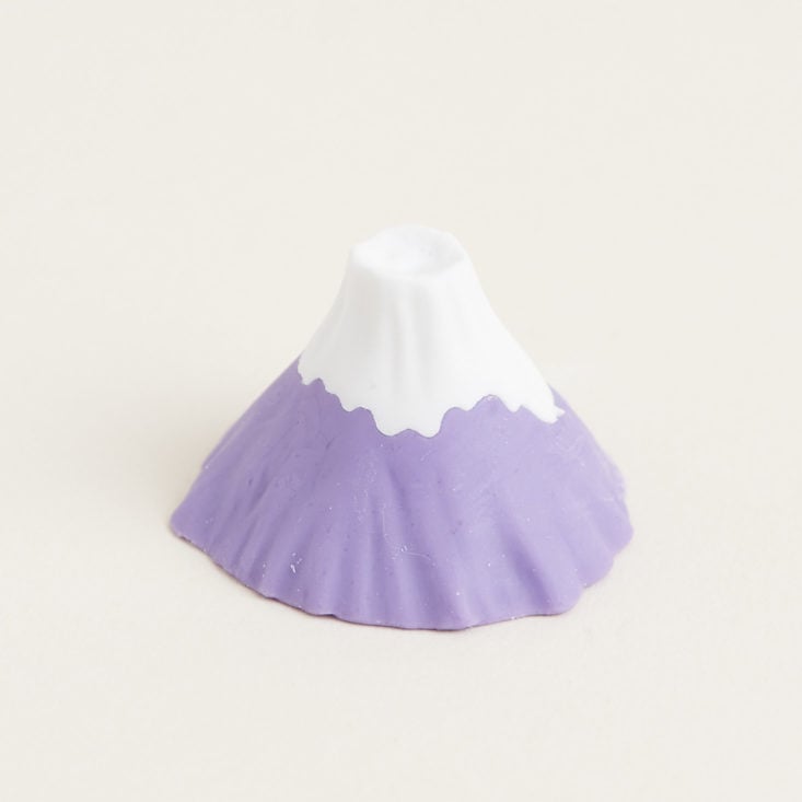 purple mount fuji eraser
